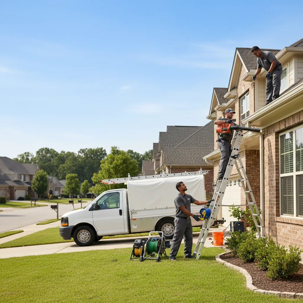 Home Gutter Service in Vendor, AR near me